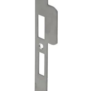 P 4119/17/U DR.1+3 BULK PER 10 SLUITPLAAT, RVS 25X192MM AFGEROND, BULK