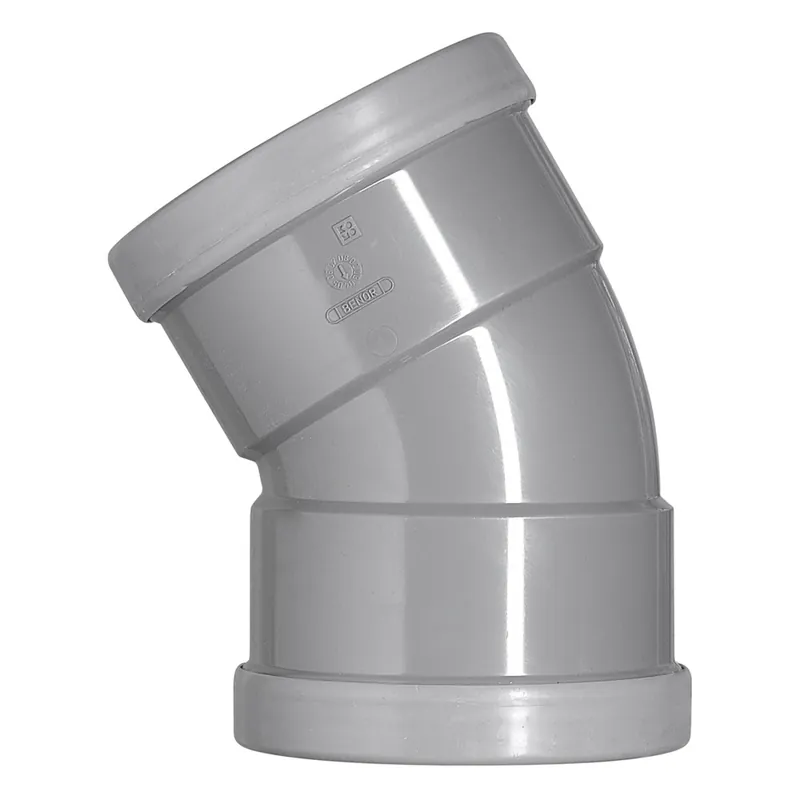 BOCHT PVC 2X MANCHETMOF Ø 110MM 30°