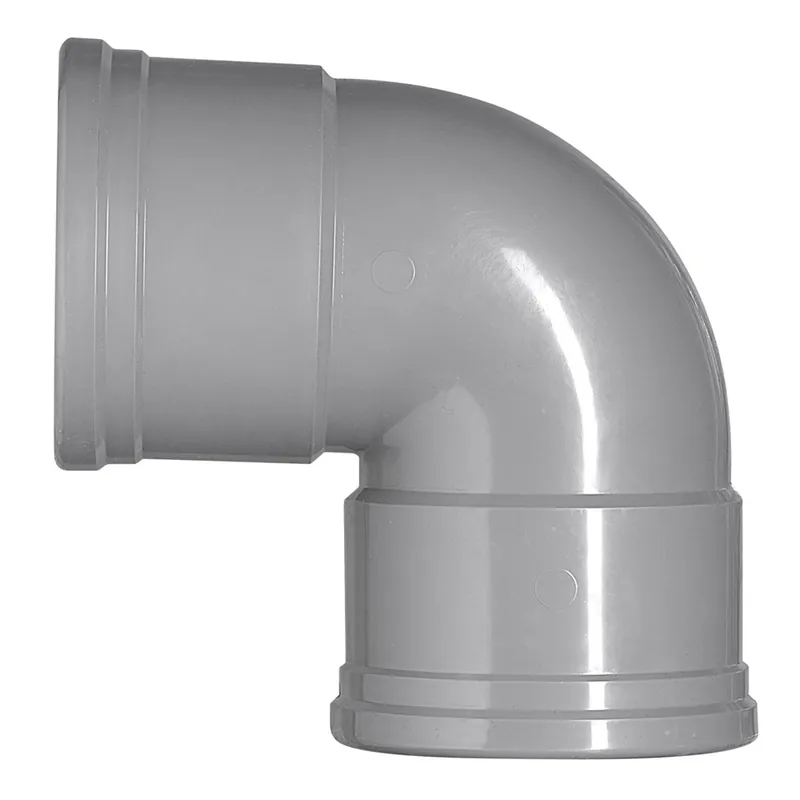 BOCHT PVC 2X MANCHETMOF Ø 110MM  90°