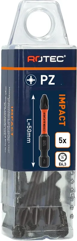 IMPACT SCHROEFBIT PZ 2, L=50, E6.3, BASIC