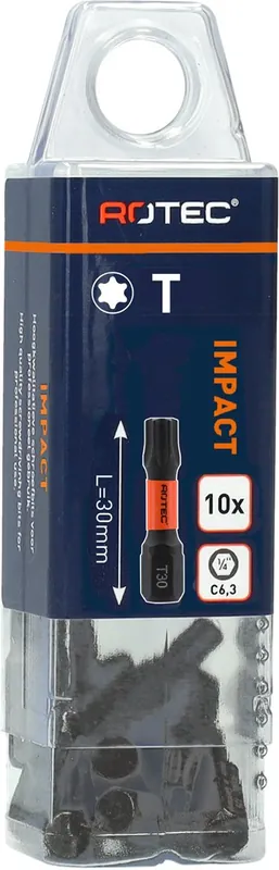 IMPACT SCHROEFBIT T 10, L=30, C6.3, BASIC