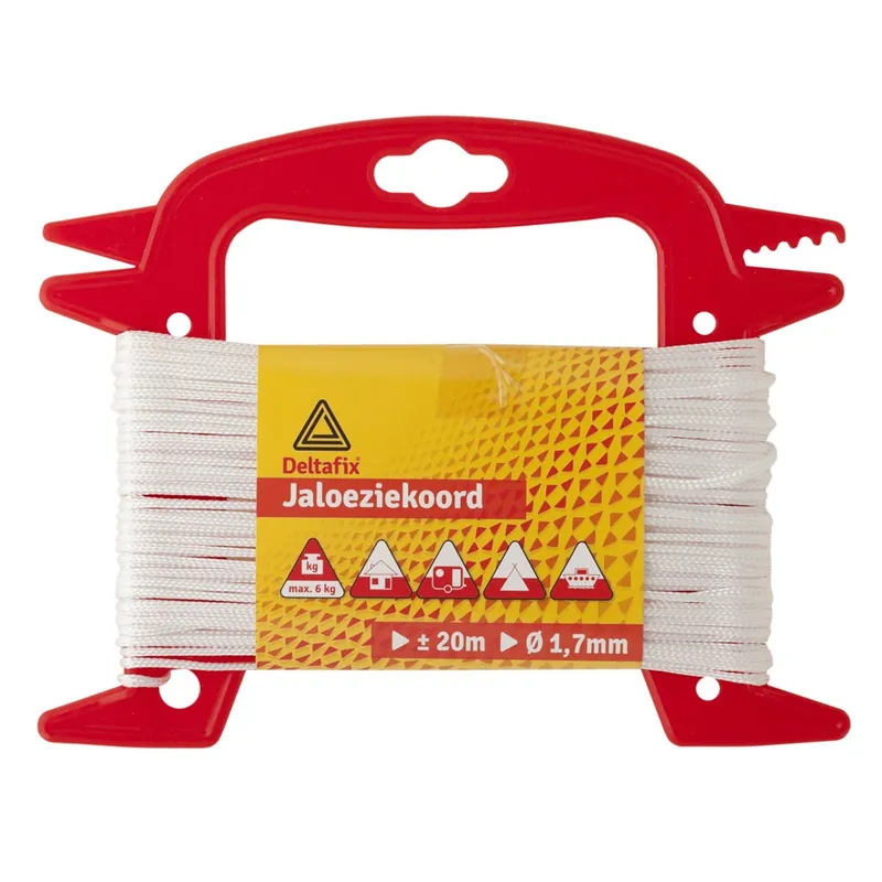 KOORD JALOEZIEKOORD WIT 20 M X 2.2MM
