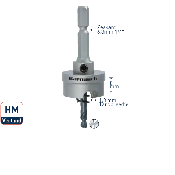 KARNASCH HM-GATZAAG EXTRA EASY-CUT 3/201025 30,0MM (COMPL.)