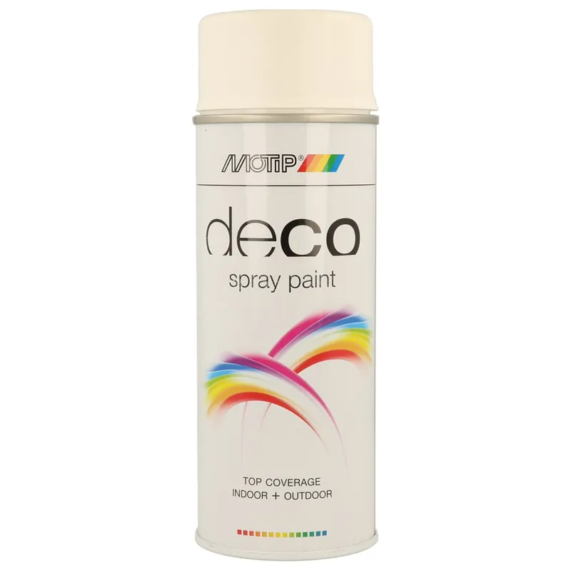 COLOURSPRAY MOTIP MAT RAL 9010 HELDER WIT 400 ML