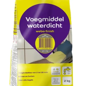 WEBER VOEGMIDDEL WATERDICHT GRIJS 2KG (6)