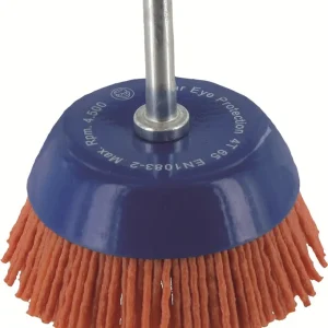 KOMBORSTEL OP STIFT ø6, NYLONDRAAD K80, ø65X1,2