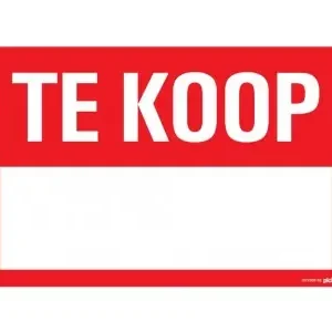 BORD TE KOOP 330X230 MM