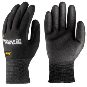 WEATHER FLEX SENSE GLOVE, ZWART - ZWART (0404), XXXL
