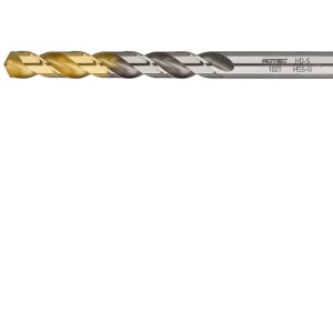 HSS-G SPIRAALBOOR, DIN 338, TYPE HD-S, TIN-TOP, ø9,9