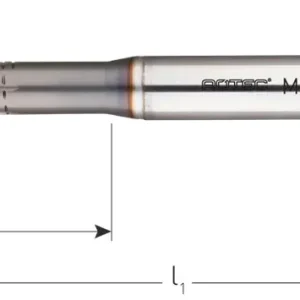 HSS-E PM ROLTAP, DIN 371, MET KOELKANALEN, TICN-GECOAT, M10