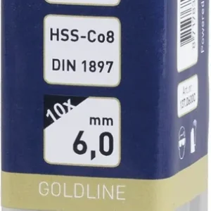 HSS-E PLAATWERKBOOR, DIN 1897, TYPE HD-X, TIALN, ø3,6