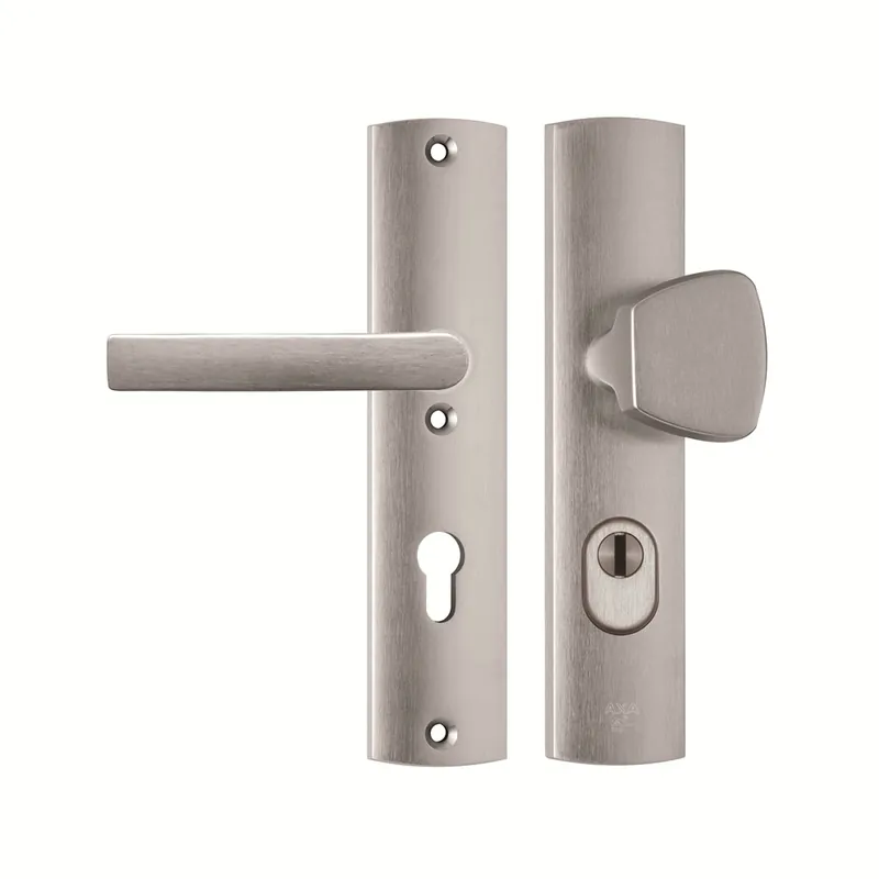 VEILIGHEIDSBESLAG CURVE PLUS S-KNOP+KRUK BLOK PC72 ANTI-KERNTREK/OMKEE