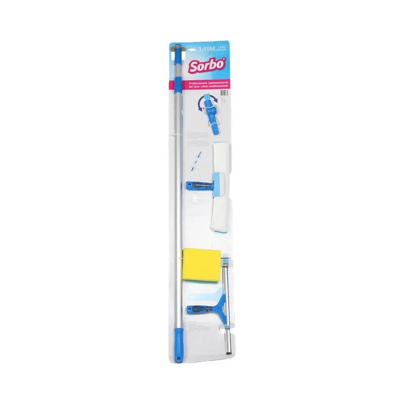 RAAMWASSET PROF 5-DELIG INCL. TEL.STEEL