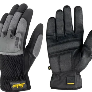 POWER CORE GLOVE, ZWART - ZILVER GRIJS (0448), 010