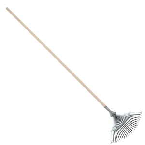 GAZONHARK - VERZINKT - PLATTE TANDEN - ESSENHOUTEN STEEL - 150 CM