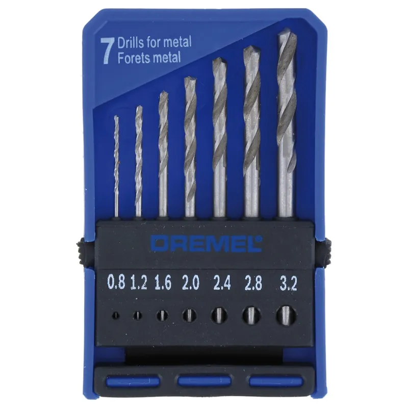 DREMEL, 628,BORENSET 7 ST 0, 8-3, 2 MM