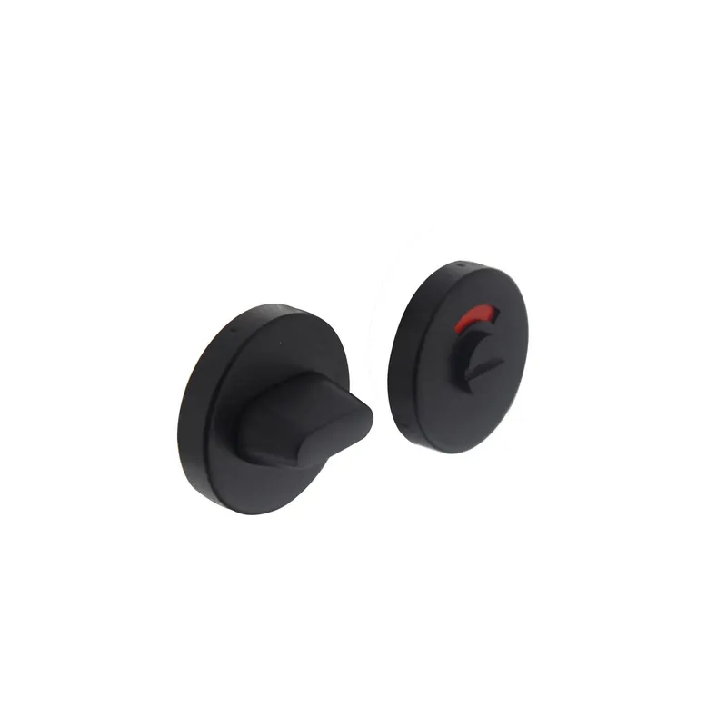 WC-SLUITING VERDEKT ø53X10MM MET STIFT 8X8MM STRUCTUUR ZWART