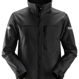 ALLROUNDWORK, SOFTSHELL JACK, ZWART - ZWART (0404), S