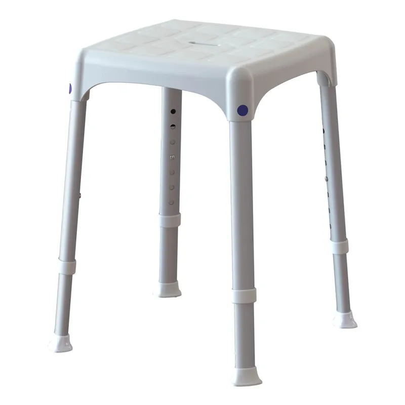 SECUCARE DOUCHEKRUKJE QUATTRO - VERSTELBAAR - HOOGTE 39-54CM