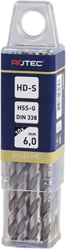 HSS-G SPIRAALBOOR, DIN 338, TYPE HD-S, D2=13, ø16,0