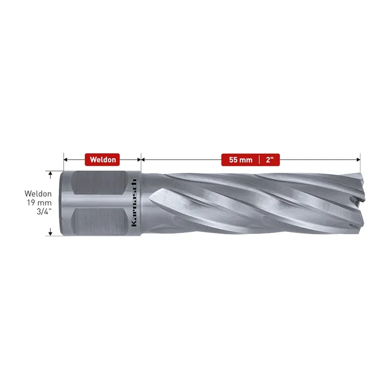 KARNASCH HSSXE KERNBOOR SILVER-LINE55 RAIL 30,0 MM
