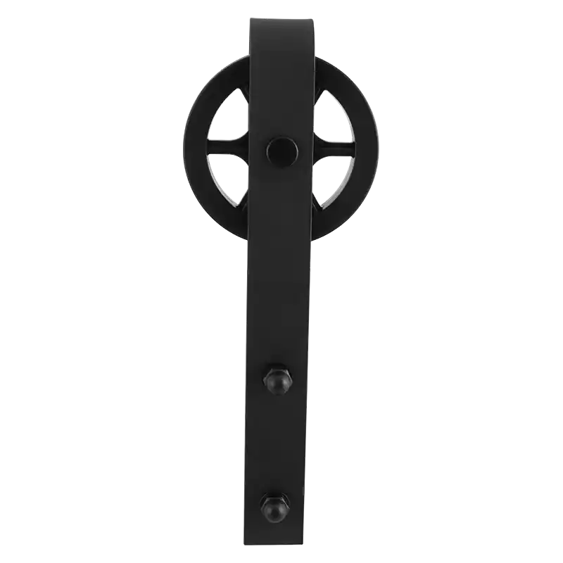 GPF0502.61 ENKELE SCHUIFDEURHANGER TEHO ZWART