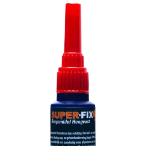 SUPER-FIX BORGMIDDEL HOOGVAST SF01-272 ROOD 10ML