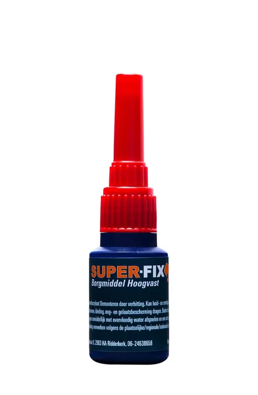 SUPER-FIX BORGMIDDEL HOOGVAST SF01-272 ROOD 10ML