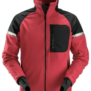 ALLROUNDWORK, WINDPROOF FLEECE JACK, ZWART - ZWART (0404), XXXL