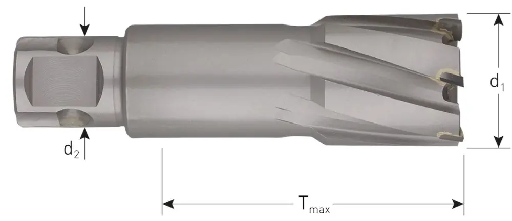HM KERNBOOR HARD-LINE, UNIVERSEEL 19, ø31X55