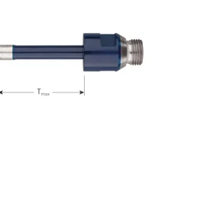 NATUURSTEENBOOR, BLAUW, NAT, 1/2", 7 SEGM., ø80X50
