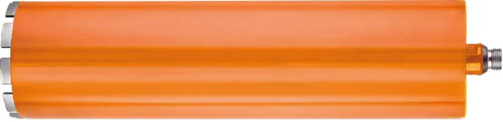 DIAMANTBOOR, ORANJE, DROOG, 1/2", 4 SEGM., ø92X400