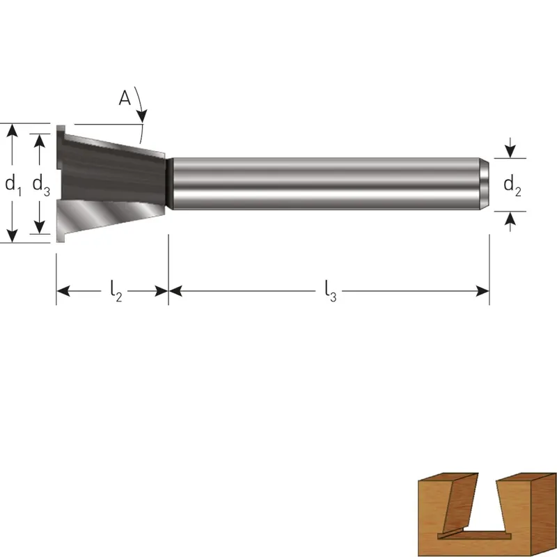 HM ZWALUWSTAARTFREES VOORRITSER, GOLD-LINE, ø14,3/14°, D2=8