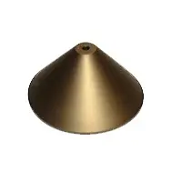 PLAFONDKAP TRECHTERMODEL GOUD