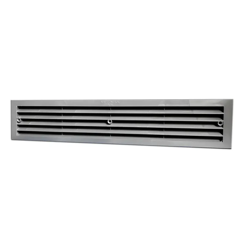 DEURROOSTER DOUBLE GAS 450X90MM, 184 CM², ZILVER
