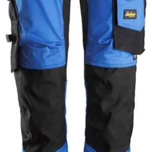 ALLROUNDWORK, STRETCH WERKBROEK, KOBALT BLAUW - ZWART (5604), 056