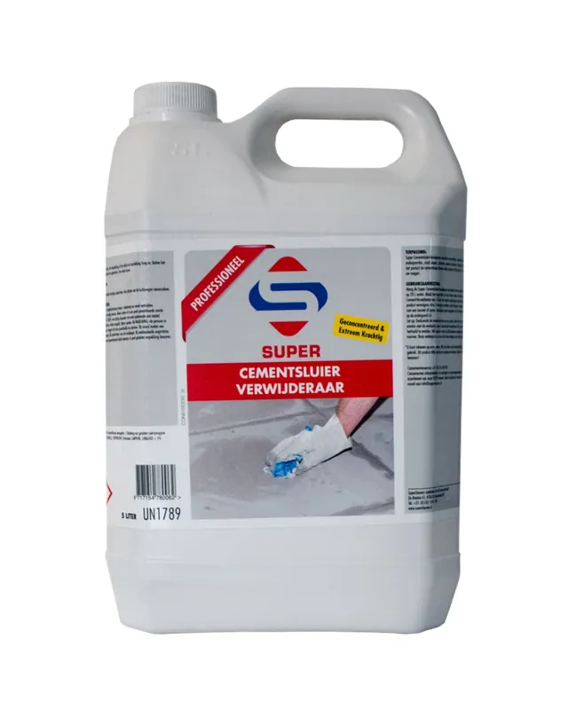 SUPERCLEANERS CEMENTSLUIERVERWIJDERAAR - 5 LITER