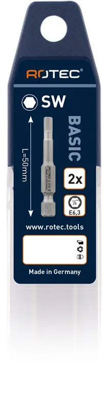 KRACHTBIT BASIC, E6.3, SW 2,5X50