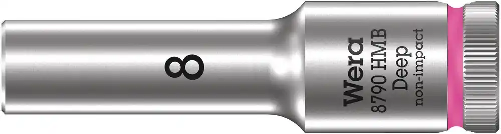 8790 HMB DEEP HAND- EN MACHINEDOP MET 3/8" AANDRIJVING, 8 X 64 MM