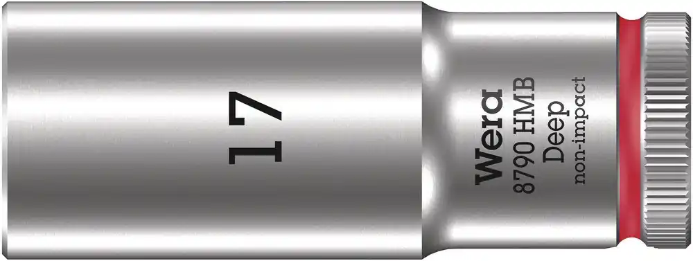 8790 HMB DEEP HAND- EN MACHINEDOP MET 3/8" AANDRIJVING, 17 X 64 MM