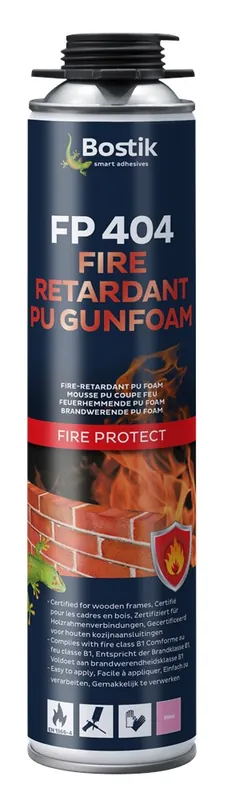 BOSTIK BOSTIK FP404 FIRE RET PU GUNFOAM, X 750 ML/C12
