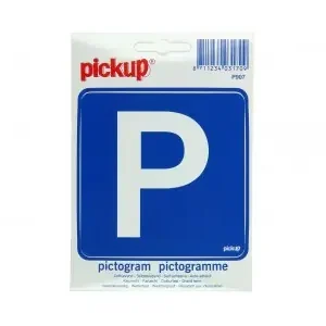 STICKER ''P'' PARKEREN PICTO 100X100 MM