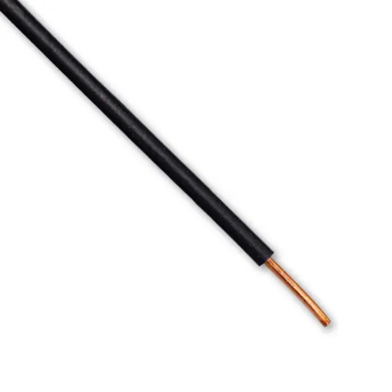 VD-DRAAD 1,5 MM² ZWART - 5METER