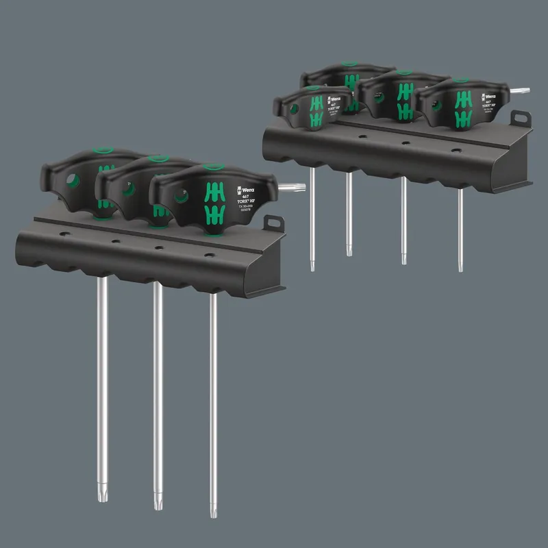467/7 TORX® HF SET 1 SCHROEVENDRAAIERSET T-GREEP-TORX® SCHROEVENDRAAIE