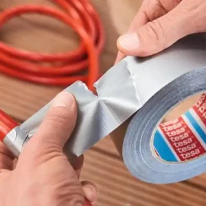 TESA DUCTAPE GRIJS UNIVERSEEL 50MM 50MTR