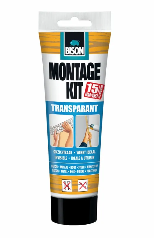 BISON MONTAGEKIT TRANSPARANT HANGTUBE 250 G NL/FR