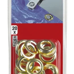 20 ZEILRINGEN MESSING 16 MM