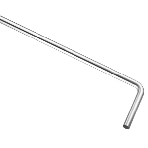 UNIMATCH VLOERBUIS 75 X 22 X 3,2 CM CHROOM