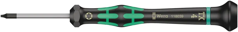 2067 KRAFTFORM MICRO TORX® SCHROEVENDRAAIER, TX 4 X 40 MM