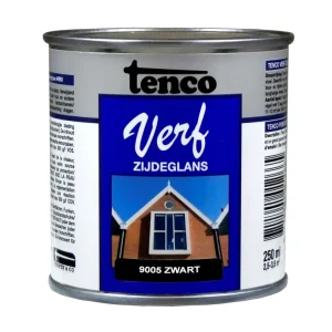 TENCOVERF ZG 9005 ZWART 0,25